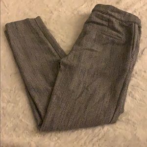 H&M Gray and Black Capri Slacks